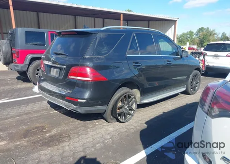 2016 Mercedes-Benz Gle 350 z USA, uszkodzony, nr VIN 4JGDA5JB3GA725832